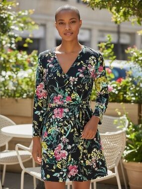 🌻 Vero Moda Vita Wrap Mini Dress #682